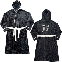 Metallica - Load/Reload Star Uni Bl Bath Robe: 