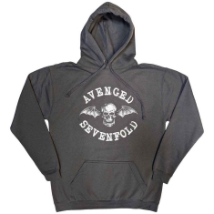 Avenged Sevenfold - Logo Uni Char Hoodie
