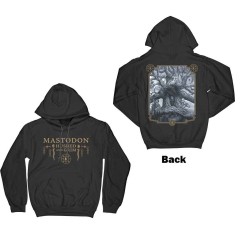 Mastodon - Hushed & Grim Cover Back Bl  Hoodie
