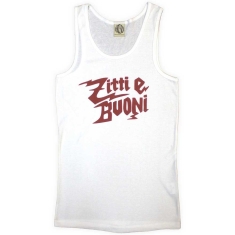 Maneskin - Zitti E Buoni Uni Wht Tank Top 