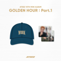 Ateez - Golden Hour Official MD Work Ball Cap