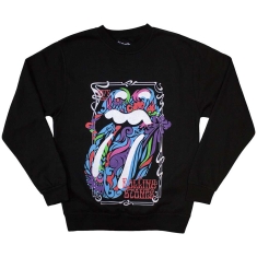 Rolling Stones  - Colour Swirls Bl Sweatshirt