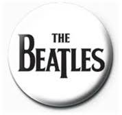 The Beatles  - Black Logo Pinbadge