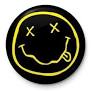 Nirvana  - Smiley Pin Badge