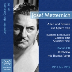 Leoncavallo/Bizet/Verdi - Vocal Recital Josef Metternich