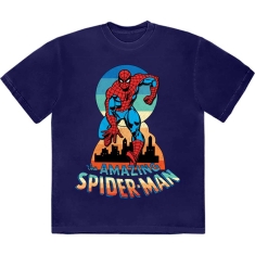 Marvel - Spider-Man Keyhole Navy T-Shirt