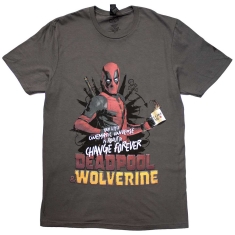 Marvel - Deadpool & Wolverine Change.. Grey T-Shirt