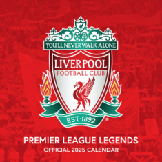 Liverpool Fc - Legends 2025 Square Calendar 