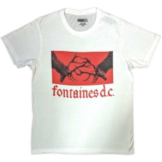 Fontaines D.C. - Clashing Stags Uni Wht T-Shirt