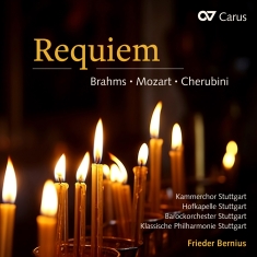 Johannes Brahms Wolfgang Amadeus M - Brahms/Mozart/Cherubini: Requiem