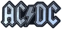 Ac/Dc - Patch Cut Out Foil Logo  (4,6 X 10