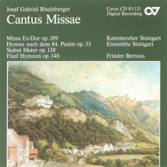 Rheinberger - Cantus Missae - Musica Sacra Vol. 2