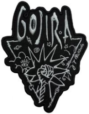 Gojira - Patch Power Glove (11 X 8,2 Cm)