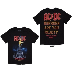 Ac/Dc - Pwr Up Dresden 24 Lady Bl T-Shirt