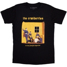 Cranberries - Faithfully Departed Cover Uni Bl T-Shirt