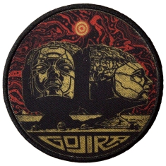 Gojira - Scuplted Heads Printed Patch