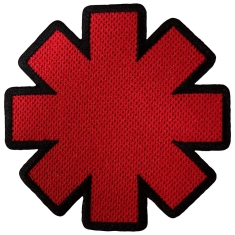 Red Hot Chili Peppers - Asterisk Cut-Out Woven Patch