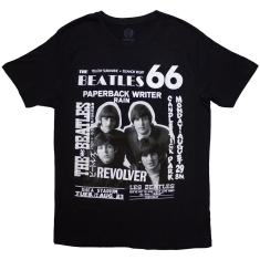 Beatles - 1966 Uni Bl T-Shirt