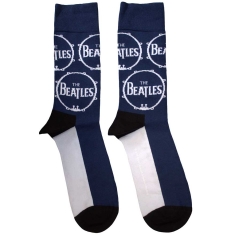 Beatles - Drum Logo Repeat Uni Navy Socks