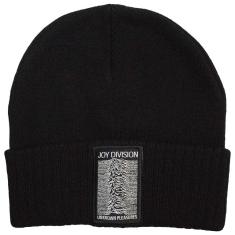 Joy Division - Unknown Pleasures Bl Beanie Hat