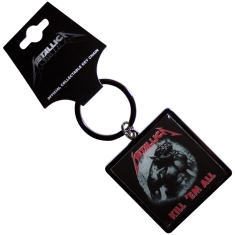 Metallica - Kill Em All / Jump In The Fire Keychain