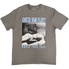 Greta Van Fleet - World Tour Butterfly Uni Char T-Shirt