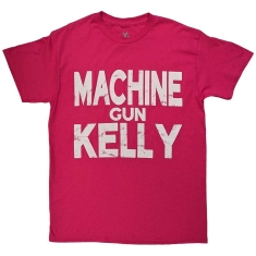 Machine Gun Kelly - Embers Logo Uni Pink T-Shirt