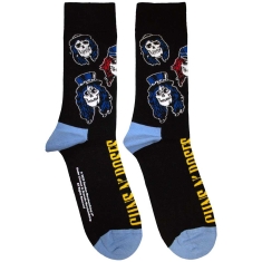 Guns N Roses - Skulls Band Uni Bl Socks (Size 40-44)