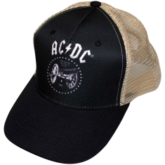 Ac/Dc - For Those About To Rock Bl/Sand Mesh-Back Cap