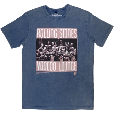 Rolling Stones - Voodoo Skulls Stone Wash Uni Denim T-Shirt