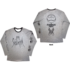 The Nightmare Before Christmas - Pumpkin King Uni Grey Longsleeve