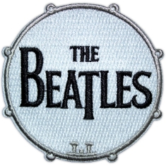 Beatles - Drum Logo Large Woven Patch