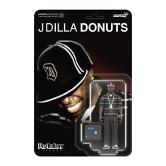 J Dilla - Reaction Figures Wave 1 J Dilla (Donuts - Smile Album Cover)