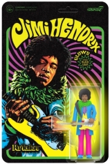 Jimi Hendrix - Jimi Hendrix Reaction Figures - Jimi Hendrix Blacklight (Are You Experienced)