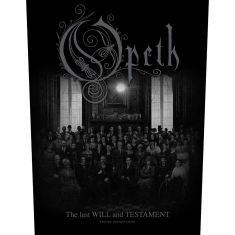 Opeth - The Last Will And Testament Back Patch